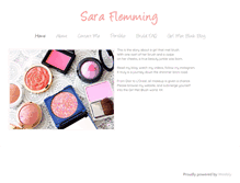 Tablet Screenshot of girlmetblush.com